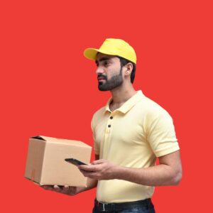a man wearing a hard hat